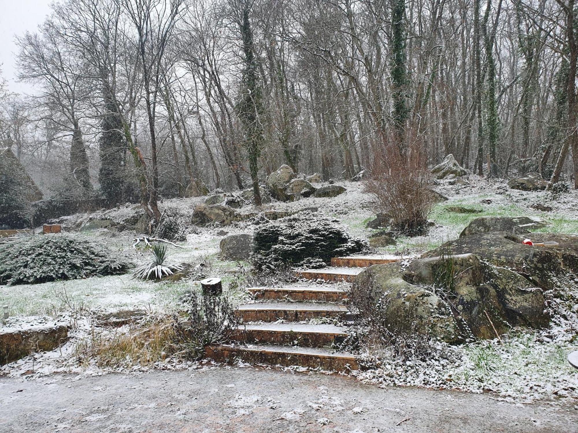 Le Jardin Des Roches Bed and Breakfast Moigny Exteriör bild